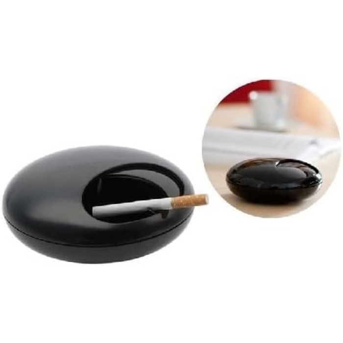 Пепельниця Balvi Pebble з кришкою, керамічна, сучасний дизайн