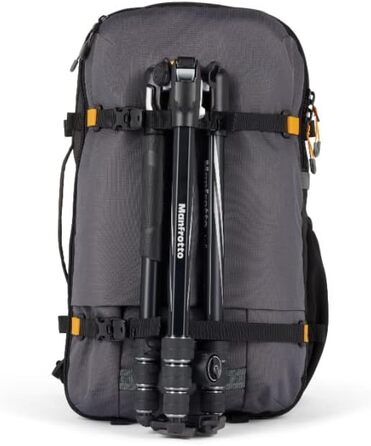 Рюкзак для камери Lowepro Trekker Lite BP 250 (Сірий), з винімним вкладишем, для бездзеркальних камер Sony Alpha 7, з системою кріплення аксесуарів