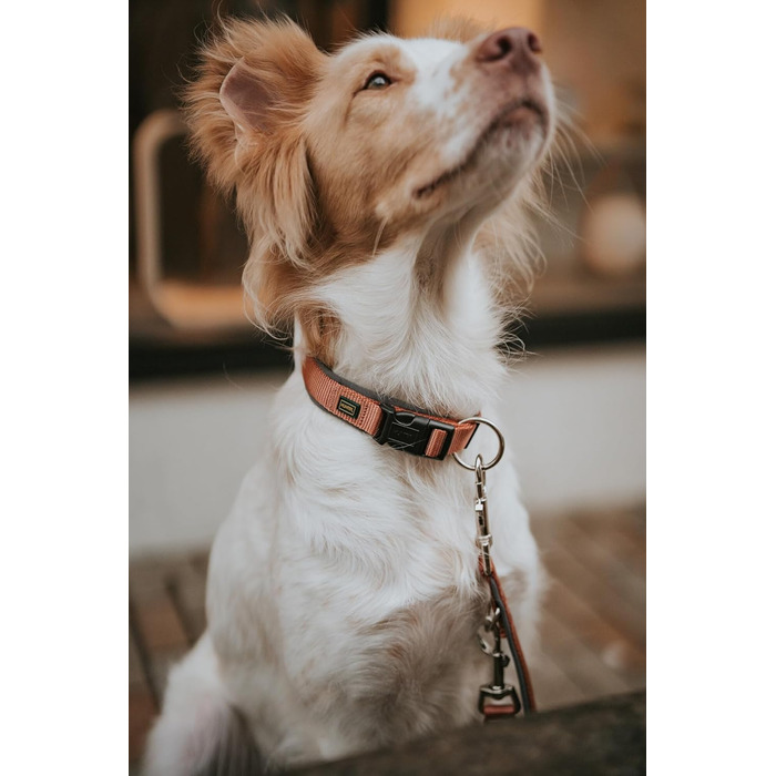 Нашийник для собак HUNTER Neopren Vario Plus, нейлон, неопрен, регульований, з поглинанням ударів, комфортний, розмір L/2,5