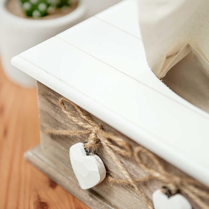SIDCO Tissue Box Cosmetic Tissues Wood Cosmetic Box Tissue Box Cosmetic Tissue Dispenser