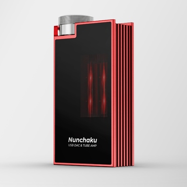 iBasso Nunchaku (червоний) — 2x TUBE JAN6418, 2x CS43198, 4x OPAMP, 4x BUF634A