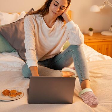 Тапочки жіночі зимові Mabove Hausschuhe - теплі, зручні, з плюшу, для дому, антиковзкі, рожеві, 40/41 EU