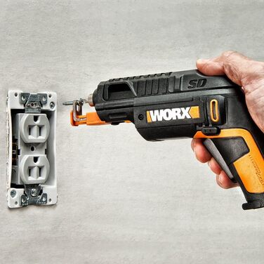 WORX WX121 акумуляторний ударний дриль-шуруповерт 12V – потужний безщітковий набір – 2-швидкісна коробка передач до 38Nm – легкий та компактний – холостий хід 0-450/0-1700 об/хв – з акумулятором, зарядним пристроєм та кейсом (з можливістю заміни патрона)