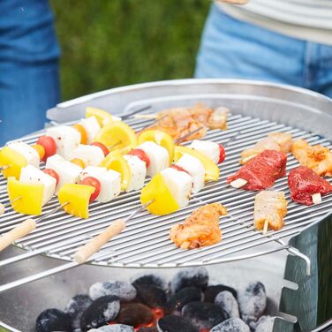 Кругла решітка Barbecook 43 см з двома ручками з нержавіючої сталі для гриля Optima/Loewy 45