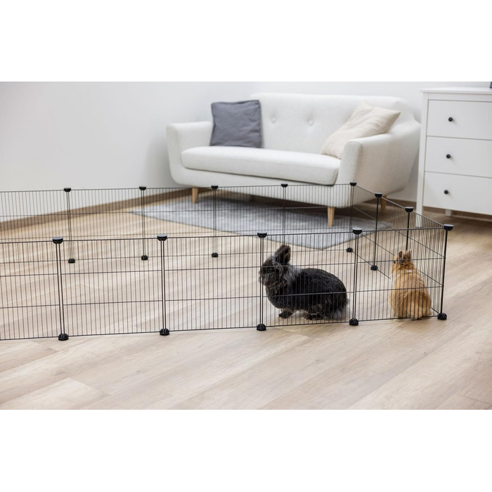 Kerbl Hopsi: 12 сітчастих елементів для клітки, 35x35 см