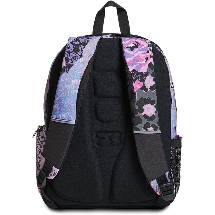 Рюкзак Seven Rucksack Advanced: для школи, університету та відпочинку. Місткий рюкзак для підлітків, дівчаток та хлопчиків з відділенням для ноутбука та кишенькою для пляшки. Кольори: рожевий, фіолетовий.