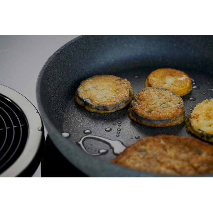 Сковорода BALLARINI Salina з антипригарним покриттям, 24 см, для всіх плит, алюміній, сіра