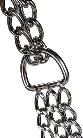 Нашийник для собак TRIXIE Zug-Stopp, розмір XL, обхват 65 см, хром, для великих собак