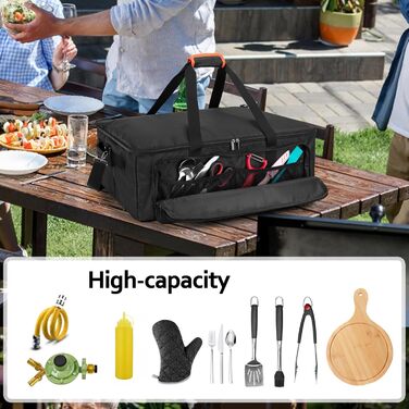 HODRANT Pizza Oven Carry Bag, Compatible With Ooni Koda 12 Gas Pizza Oven, Outdoor Cover With Shoulder Strap, Oven Accessory