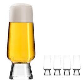Набір келихів для крафтового пива 4 шт. 400 мл - Pale Ale, Pils, Wit, Helles - Прозорі келихи для дегустації