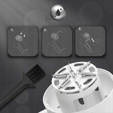 Машинка для видалення ковтунців Hikey F10, біла