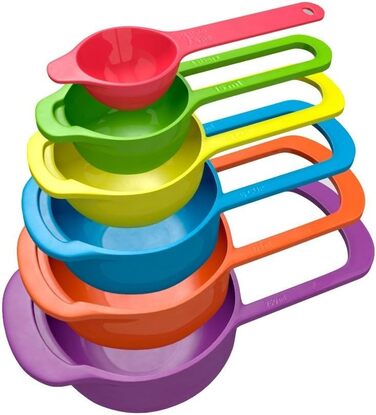 Homemaker Measuring Cups and Spoons, 6-Piece Set