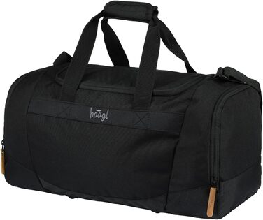 Шкільний рюкзак Baagl Set для хлопчиків та дівчаток-підлітків (5 предметів): рюкзак Skate MAX, пенал, спортивна сумка, бананка, ергономічний, 30 л (Darkness)