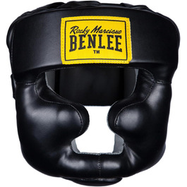 Захисний ковпак для голови BENLEE з екошкіри, повний захист, чорний, L-XL, 1 шт.