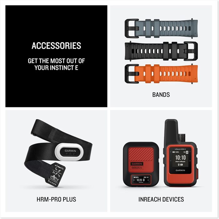 Розумний годинник Garmin Instinct E 40 мм – GPS, Multisport, 60+ спортивні додатки, до 14 днів роботи від акумулятора, Electric Lime/Twilight