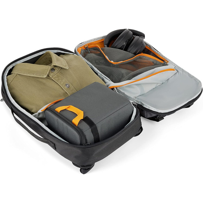 Рюкзак для камери Lowepro Trekker Lite BP 250, сірий, з винімним вкладишем, для беззеркальних камер Sony Alpha 7, з системою кріплення аксесуарів