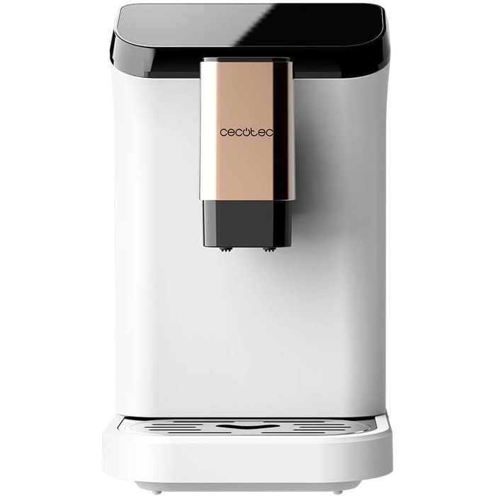 Кавоварка автоматична Cecotec Cremmaet Macchia White Rose, 1350 Вт, термоблок, тиск 19 Бар, вбудована кавомолка, автоматичне очищення