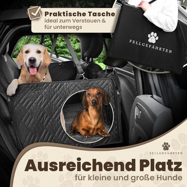 Захист для заднього сидіння авто для собак | М'яка та якісна захисна накидка на заднє сидіння автомобіля | Захист заднього сидіння від собаки