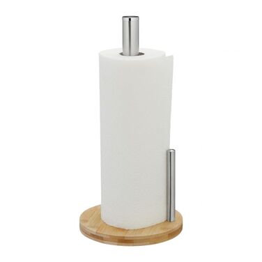 Relaxdays Roll Towel Holder with Roll-Off Stop