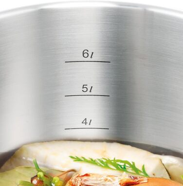 Каструля скороварка Tescoma ULTIMA 6 л з індукційним дном, срібна