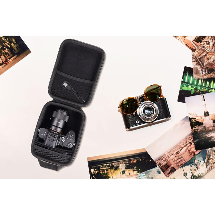 Чохол-сумка Aenllosi для Sony Alpha 6000/6300/6400/6500/6700/7 II III IV 7R-V (чорний)