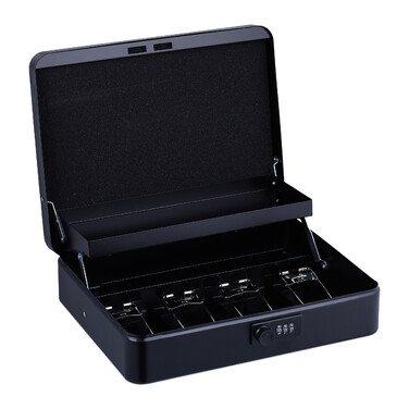 Relaxdays Money Box Combination Lock Euro