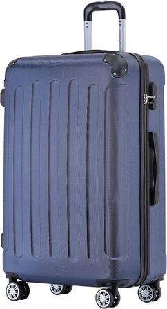 Валіза Beibye з жорстким корпусом, серія Zwillingsrollen, XL-L-M, 14 кольорів (ручна поклажа 55 см, середній кофр 66 см)