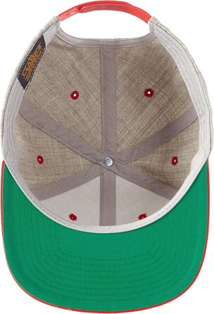 Кепка бейсболка Flexfit Unisex Classic Snapback двоколірна універсального розміру heather/Red