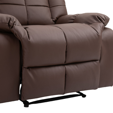 HOMCOM Electric Recliner Chair with Lift and Recline Function, Lift Chair for Seniors, Brown