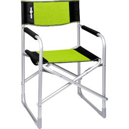 Крісло Brunner Regista Captain Azzurro/Nero (Зелений/Чорний) - Складне кемпінгове крісло преміум-класу