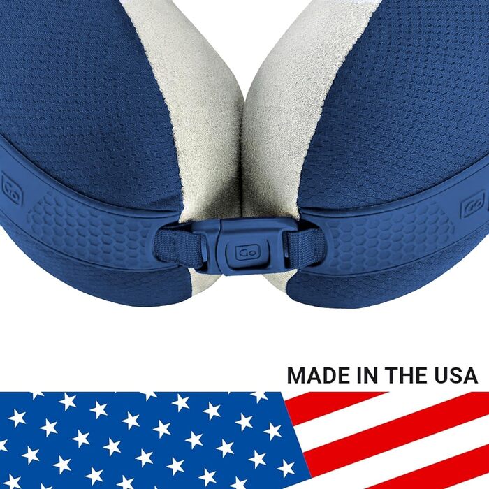 Подушка для шиї Go Travel Memory Dreamer, темно-синій, стандартний розмір