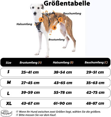 Шлейка для собак Huntboo, анти-витік, для панічних собак, світловідбиваюча, регульована, легка, чорна, розмір S, 1 шт.