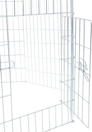 Вольєр для цуценят Trixie Natura, оцинкований, діаметр 154 см, висота 91 см