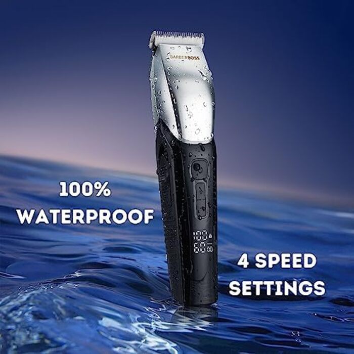 Набір для грумінгу тварин BarberBoss: професійна собача машинка для густого волосся, триммер для заплутаного хутра, безшумна та водонепроникна