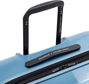 Чемодан для жінок Florence by Mills Spin Me Away Hartschalengepäck, розширюваний, з коліщатками, Checked-Large 29 дюймів, колір цинково-блакитний