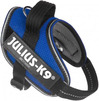 Шлейка для собак Julius-K9 IDC Powair, розмір M, колір блакитний