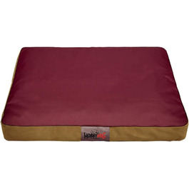 Матрац для собак Millybo - ліжко для собак, килимок для собак (70 x 50 см, Бордовий)