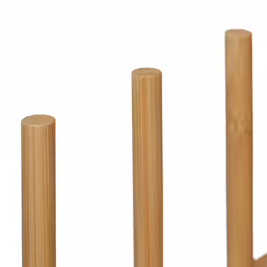 Relaxdays Waiter Stand for 4 Plates, 2-Piece Set
