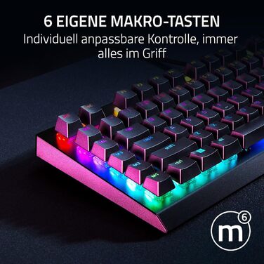 Механічна ігрова клавіатура Razer BlackWidow V4 X (Green Switch) з RGB Chroma підсвічуванням, QWERTZ DE-Layout