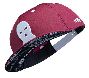 Кепка бейсболка Nebelkind Snapback унісекс, прямий козирок, регульований розмір, міський стиль, патч, зимова маска
