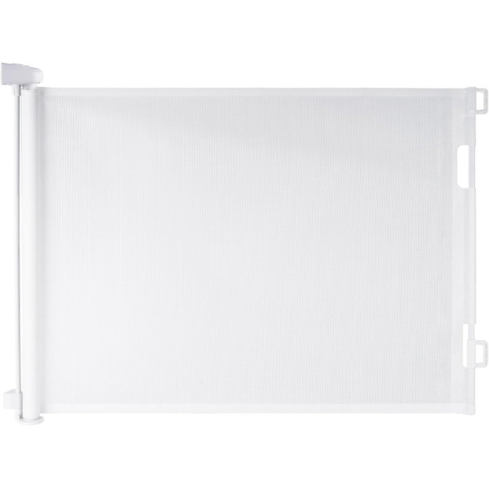 Захист для сходів: розтяжний захист для дітей та домашніх тварин (140 см, білий)