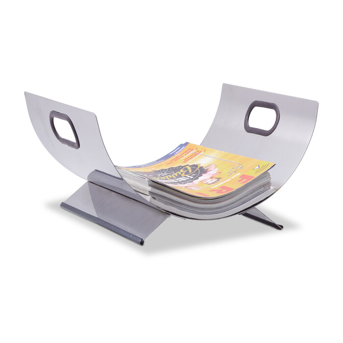 Relaxdays Firewood Basket Stainless Steel