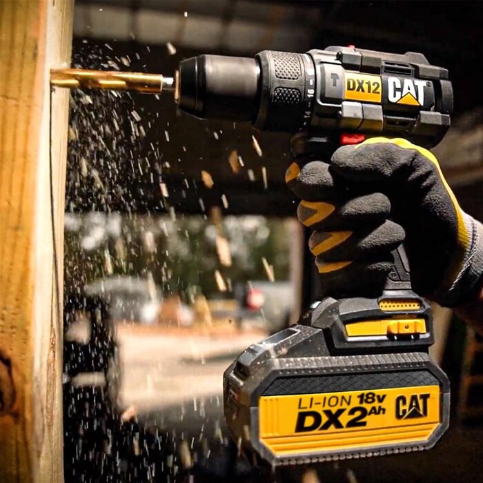 Безщітковий ударний дриль-шурупокрут CAT DX12 18V 65Nm