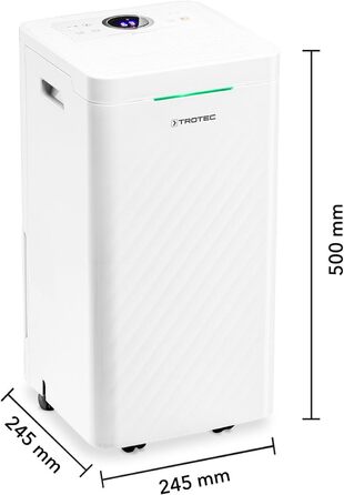 Зволожувач повітря та очищувач Trotec TTK 27 HEPA – 10 л/24 год, HEPA-фільтр H13, гігростат, LED-індикатор якості повітря, таймер