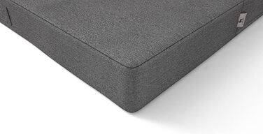 Ортопедичний килимок для собак від нетримання Knuffelwuff Lenie, 100 x 65 см, сірий - легко мити, з антиковзаючою основою, для собак великих, середніх та малих порід