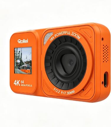 Штатив для камери Rollei, чорний, 171.5 см, компактний тринога з кульовим головкою, сумкою та функцією монопода, сумісний з Arca Swiss для DSLR