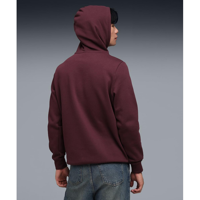 Чоловічий худі PUMA Essentials No. 1 Logo Hoodie з логотипом на спині, червоний, розмір L