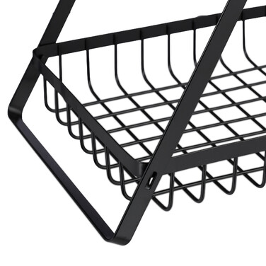 Relaxdays Fruit Basket, 2-Tier Etagere