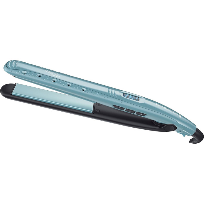 Випрямляч для волосся Remington Wet2Straight S7300: для мокрого та сухого використання, LCD-дисплей, 230°C