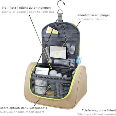 Сумка для ванної кімнати Tee-UU Hero | Міцна, зручна, різні кольори (Хакі)